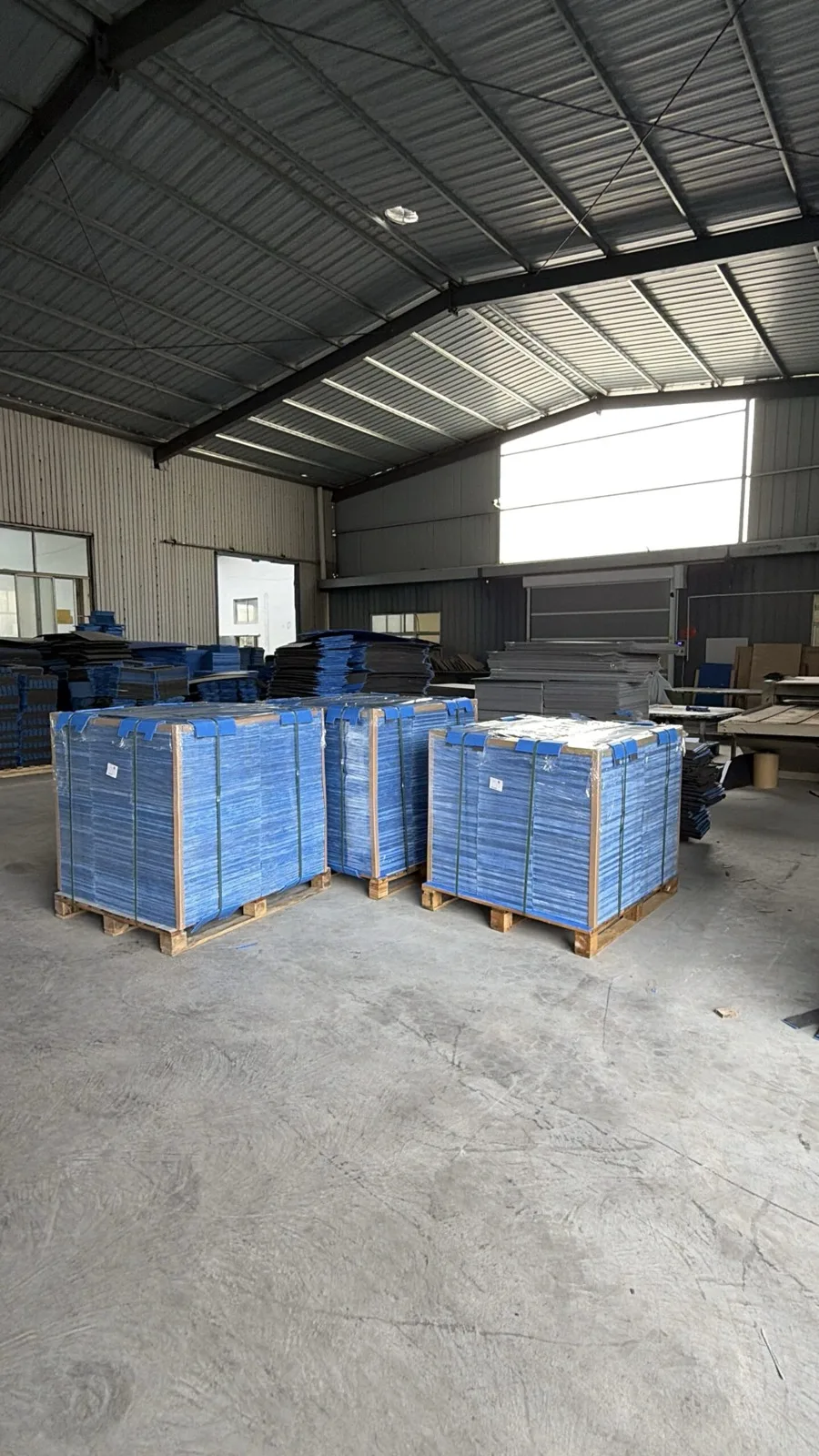PP Corrugated Sheet Storage