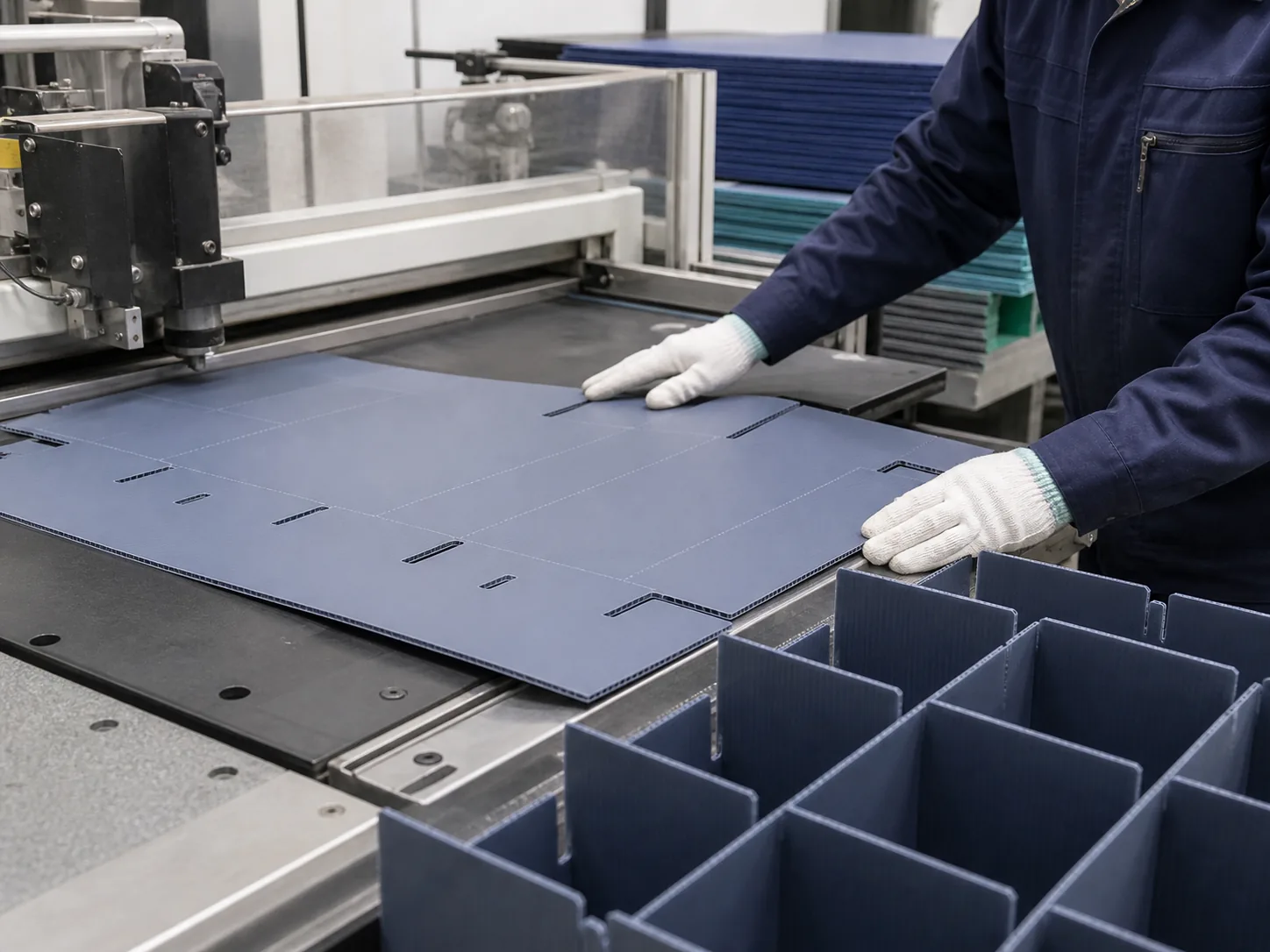 About Youqian Global | PP Sheet Export Partner & Supplier PP corrugated packaging fabrication detail