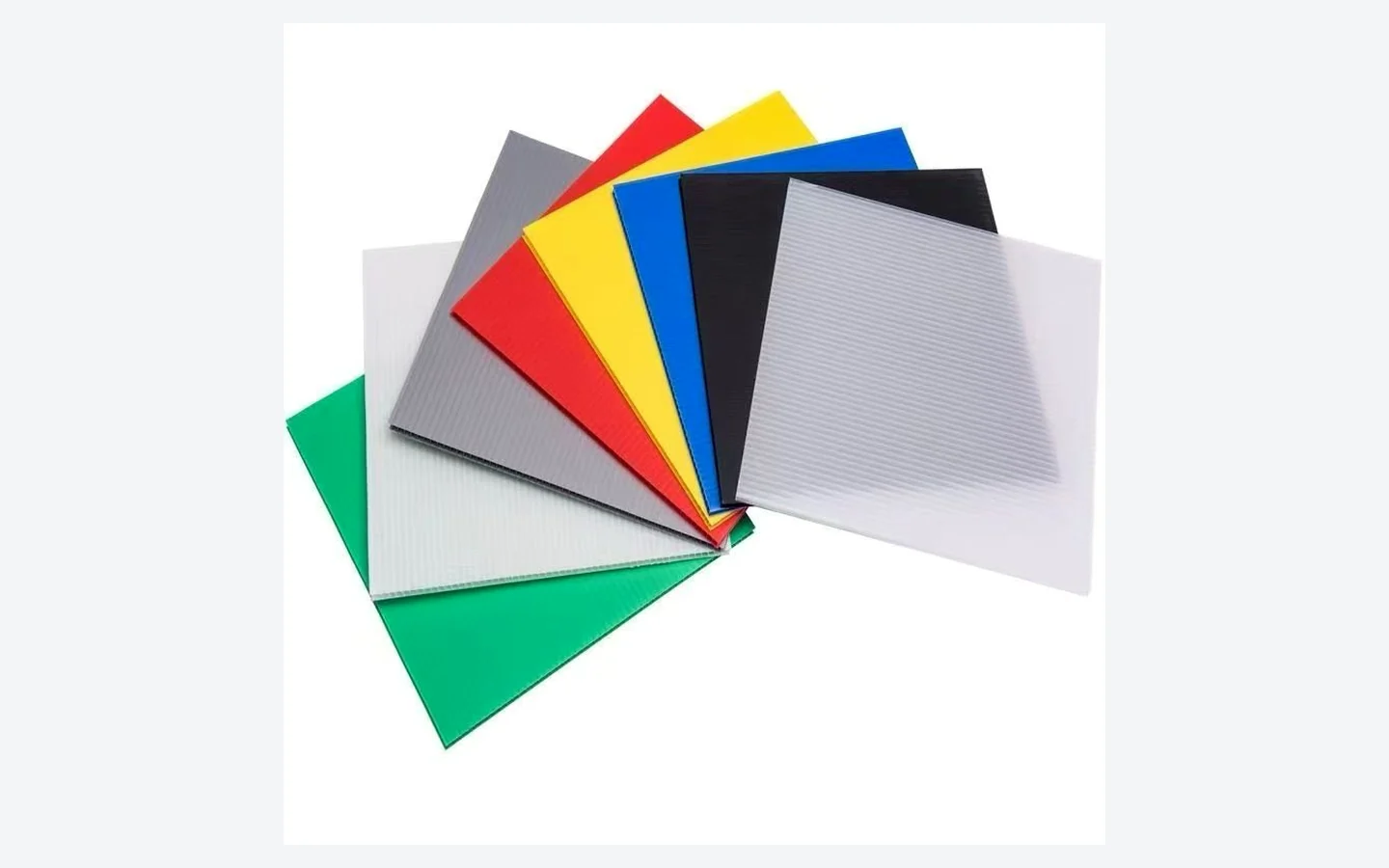 PP corrugated material detail for foldable returnable packaging
